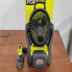 California NEW Ryobi One+ 18V 7.5 Bucket Top Misting Fan Kit  Includes (1) Battery & Charger