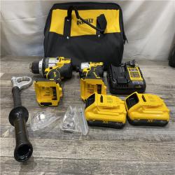 AS-IS DEWALT 20V MAX Lithium-Ion Cordless 2-Tool Combo Kit