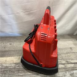 AS-IS Milwaukee 12-Volt/18-Volt Lithium-Ion Multi-Voltage 6-Port Sequential Rapid Battery Charger