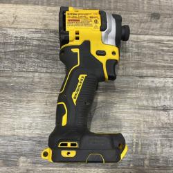 AS-IS DEWALT ATOMIC 20V MAX Lithium-Ion Cordless 1/4 in. Brushless Impact Driver Kit