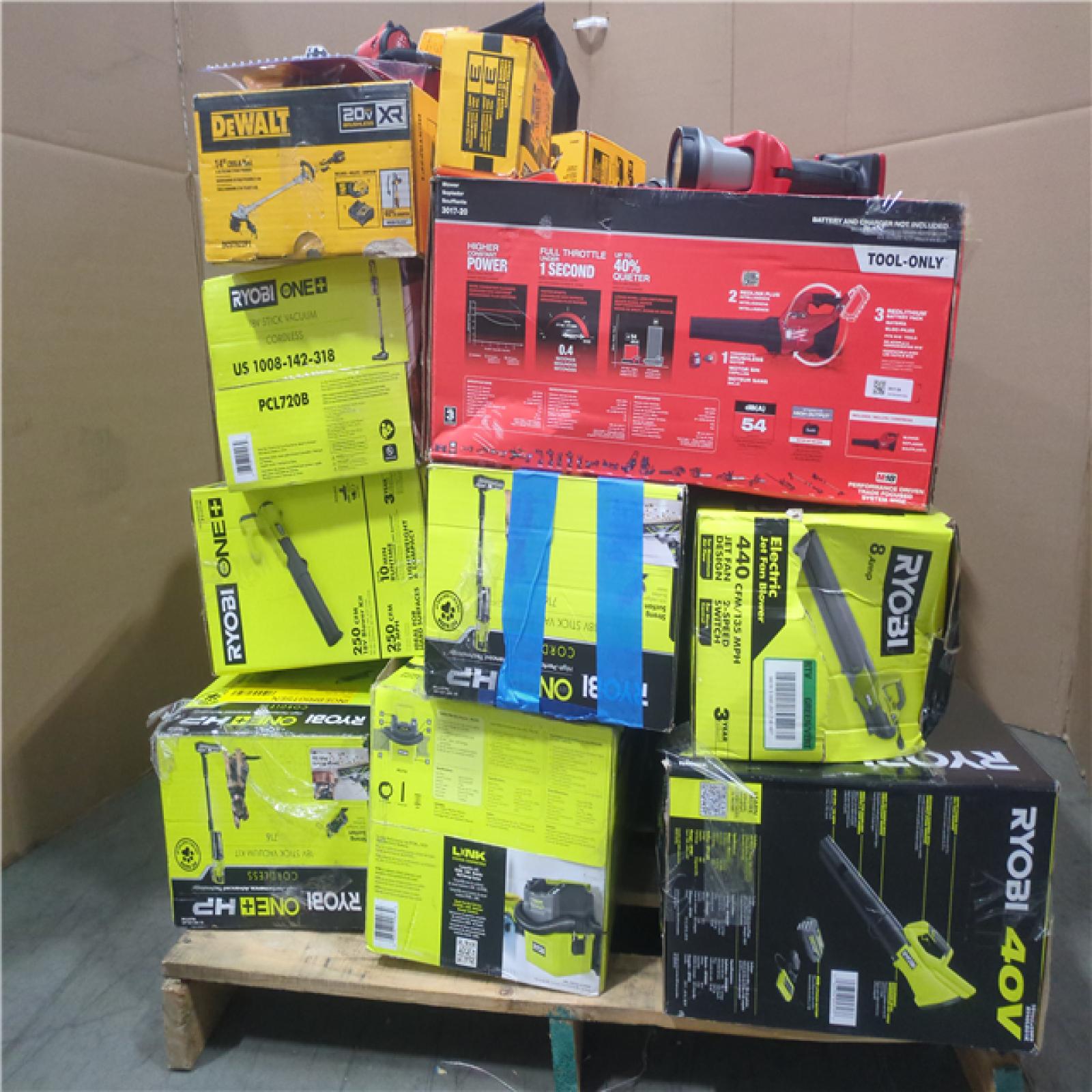 CALIFORNIA AS-IS TOOL PALLET