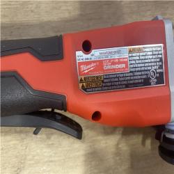 AS-IS Milwaukee 18V Lithium-Ion Brushless Cordless 4-1/2 in./5 in. Grinder w/Paddle Switch (Tool-Only)