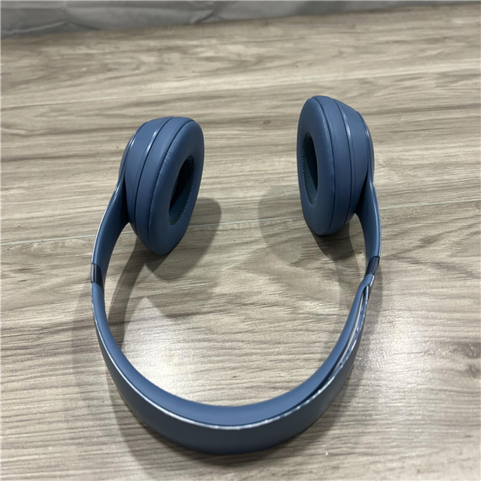 AS-IS Beats Solo 4 Bluetooth Wireless On-Ear Headphones - Slate Blue