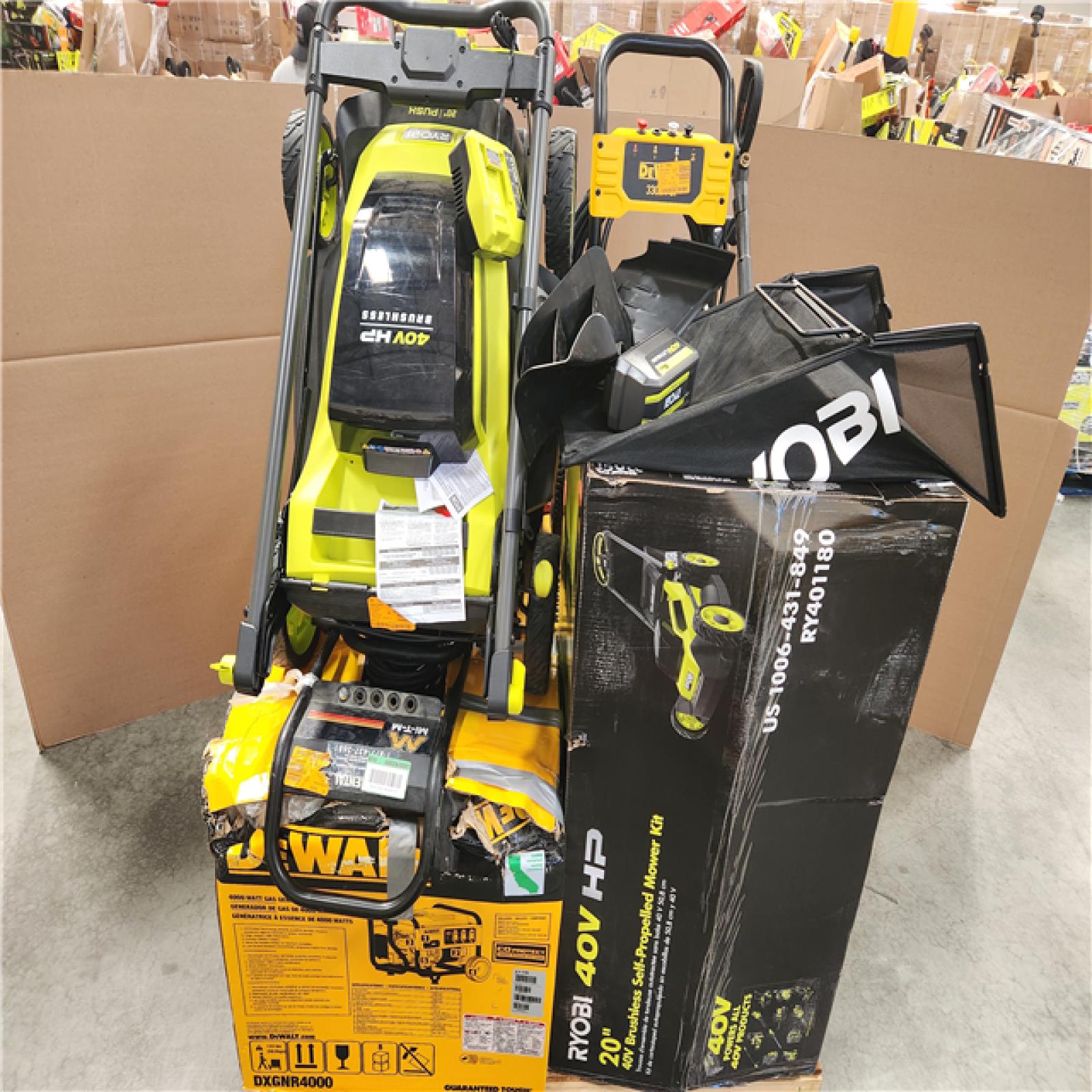 CALIFORNIA AS-IS OUTDOOR POWER EQUIPMENT