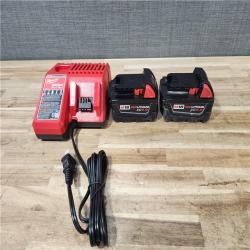 HOUSTON LOCATION - AS-IS MILWAUKEE 2 TOOL COMBO KIT W/ (2) BATTERY & CHARGER