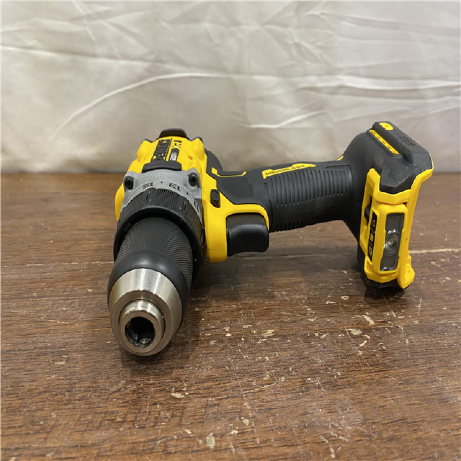 AS-IS DEWALT 20-Volt Compact Cordless 1/2 in. Hammer Drill (Tool-Only)