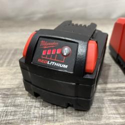 AS-IS Milwaukee 18-Volt Lithium-Ion XC Starter Kit with One 5.0Ah Battery and Charger