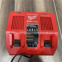 AS-IS Milwaukee M18 18-Volt Lithium-Ion Dual Bay Rapid Battery Charger