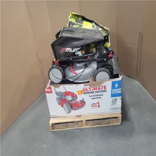 CALIFORNIA AS-IS OUTDOOR POWER EQUIPMENT