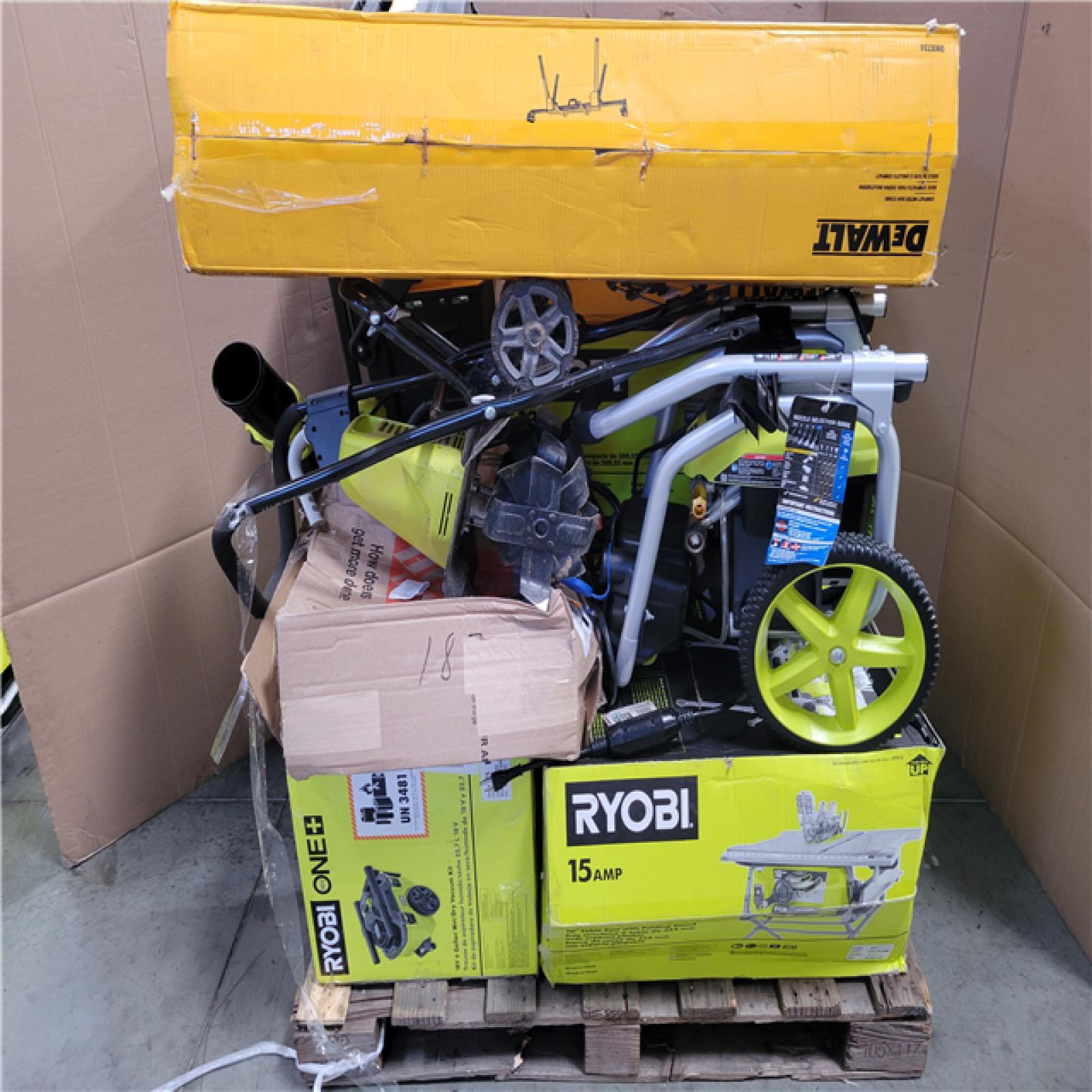 CALIFORNIA AS-IS TOOL PALLET