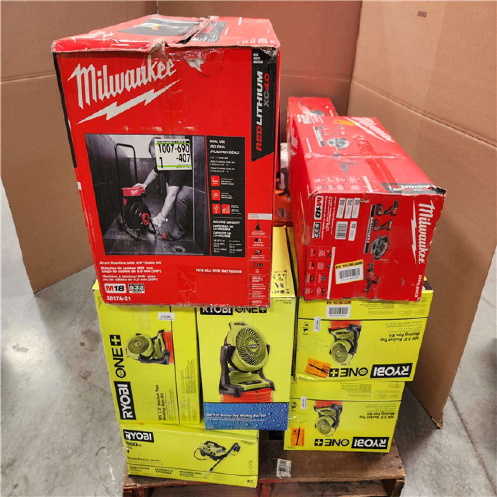 CALIFORNIA AS-IS TOOL PALLET