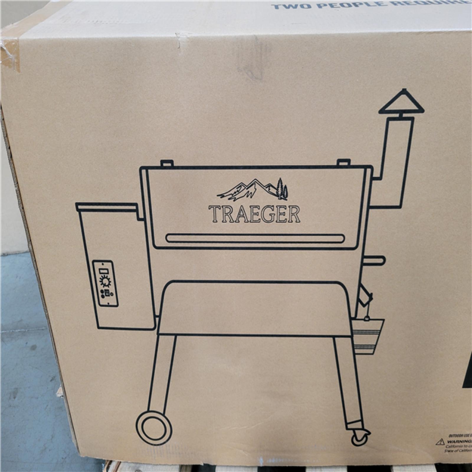 CALIFORNIA AS-IS Traeger Pro 34 Wood Pellet Grill and Smoker