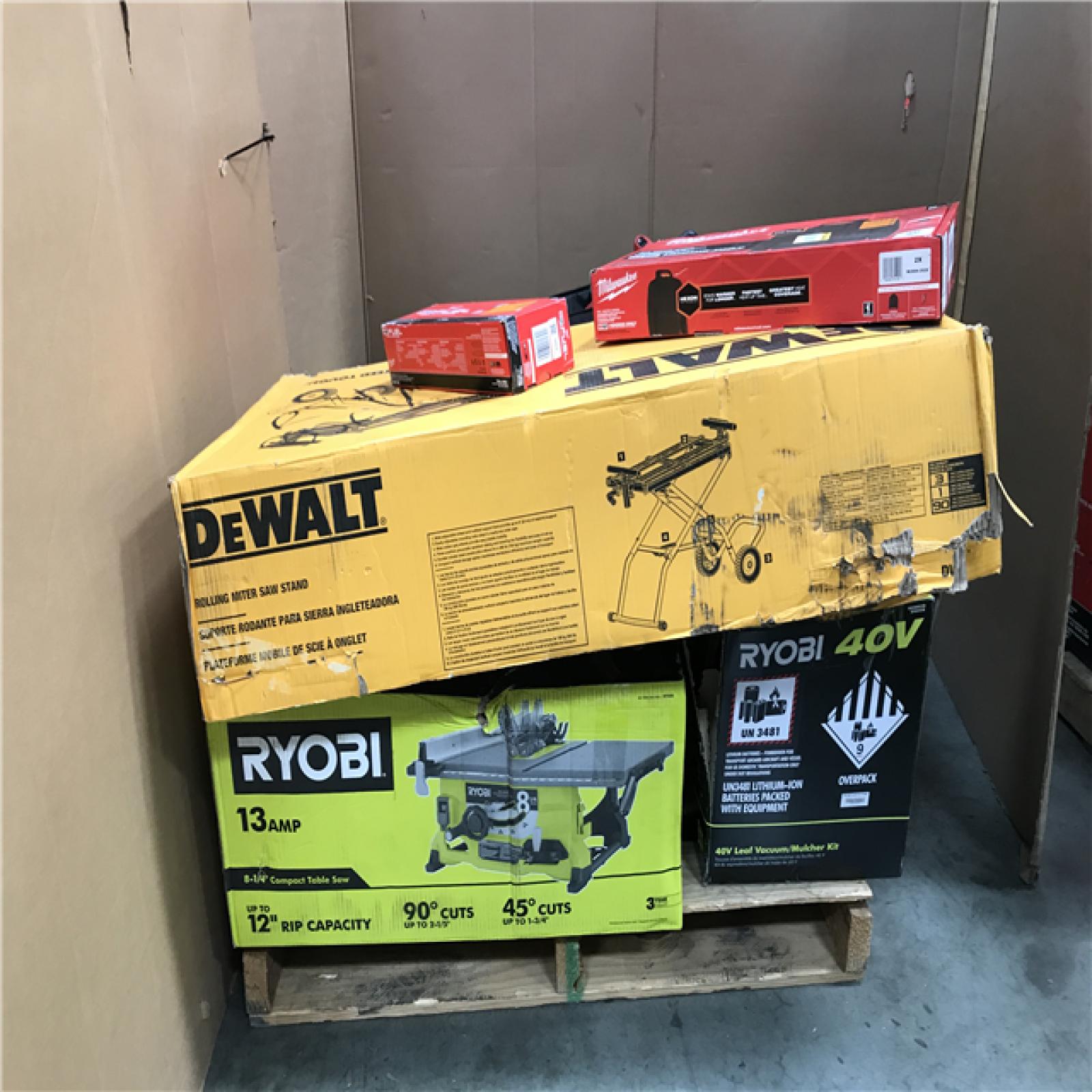 CALIFORNIA AS-IS TOOL PALLET