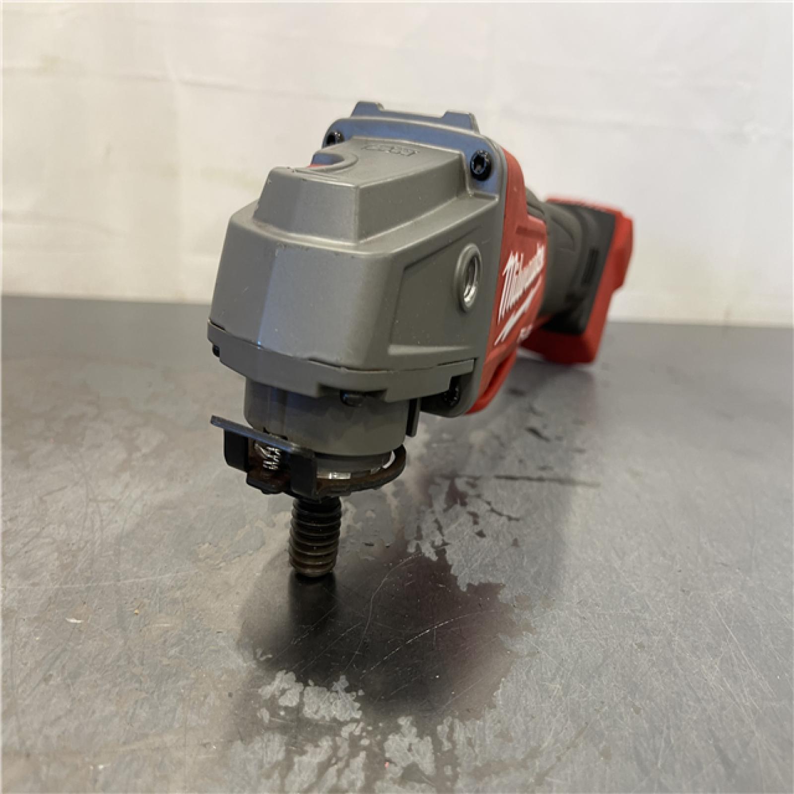AS-IS - Milwaukee M18 FUEL 18V Lithium-Ion Brushless Cordless 4-1/2 in./5 in. Grinder with Variable Speed & Paddle Switch
