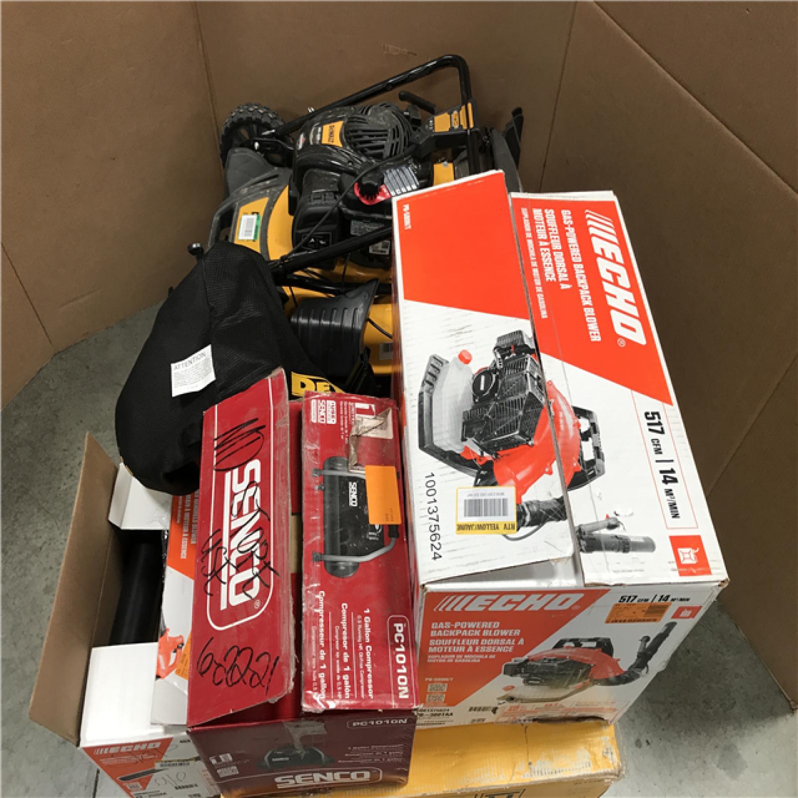 CALIFORNIA AS-IS OUTDOOR POWER EQUIPMENT