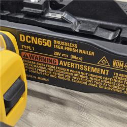 AS-IS DeWalt 15 GA ANGLED FINISH NAILER KIT