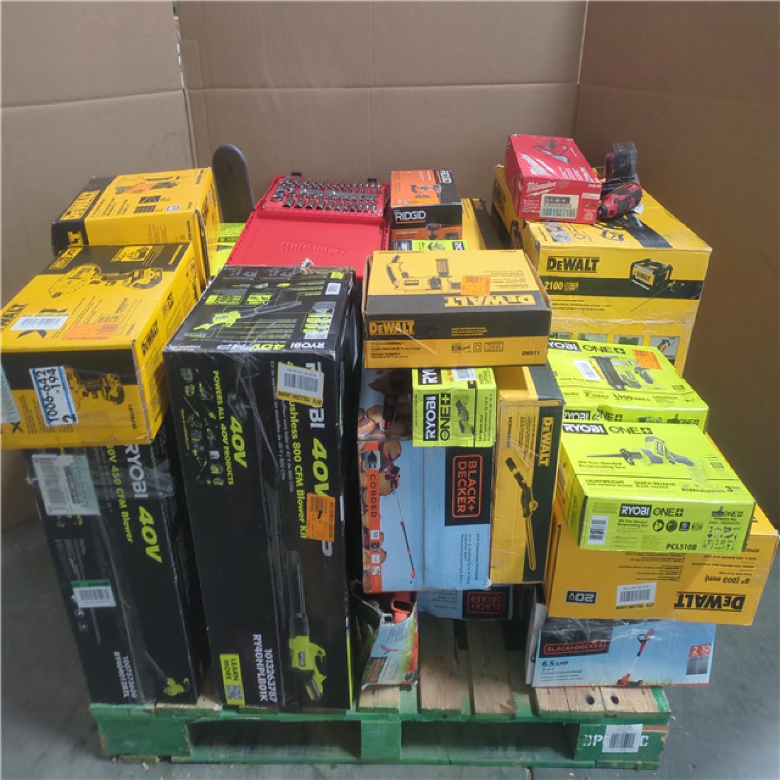 CALIFORNIA AS-IS TOOL PALLET