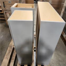 Phoenix Location Hampton Bay Designer Series Elgin Assembled Kitchen Cabinet in White Pallet (3 Cabinets)