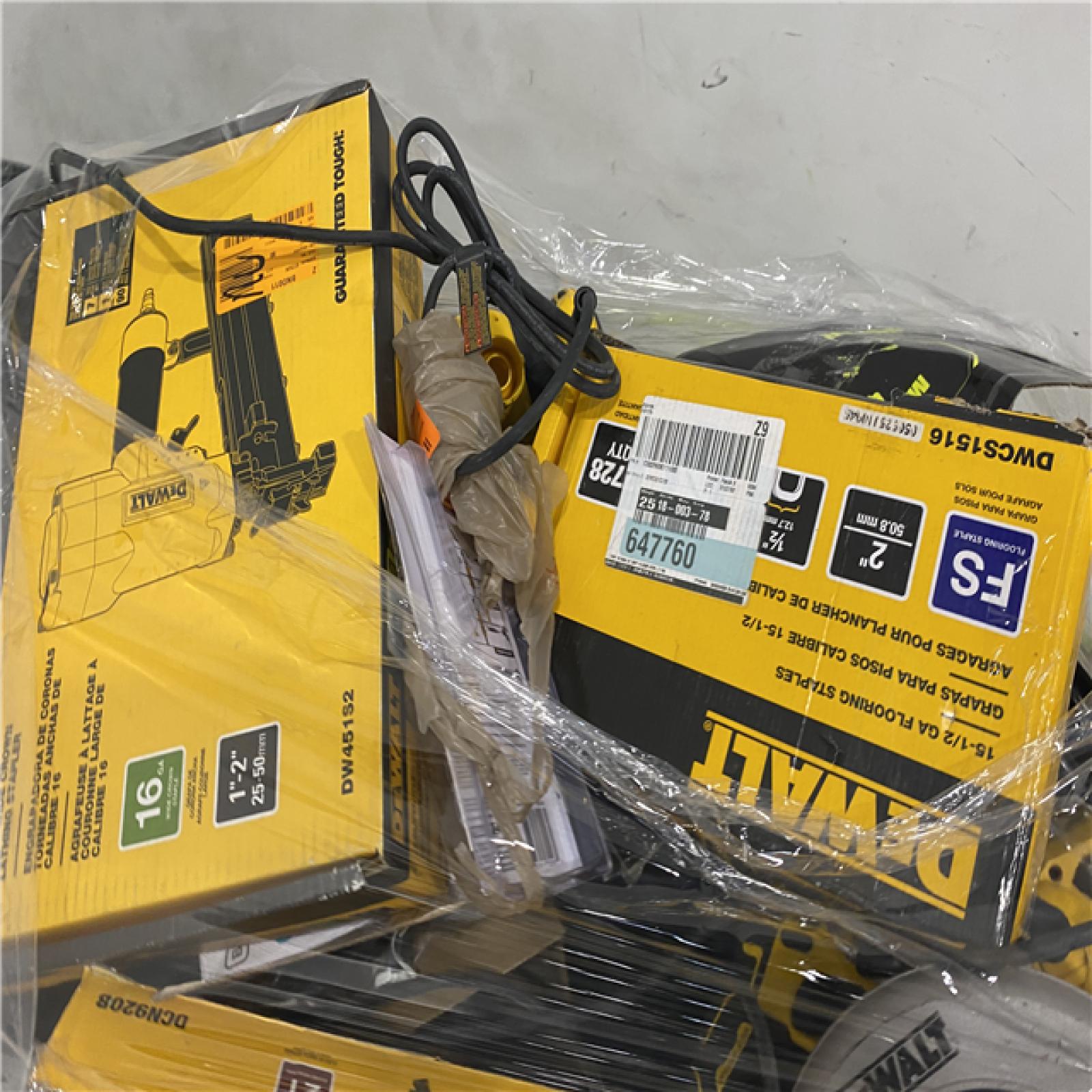 Dallas Location - As-Is Tool Pallet