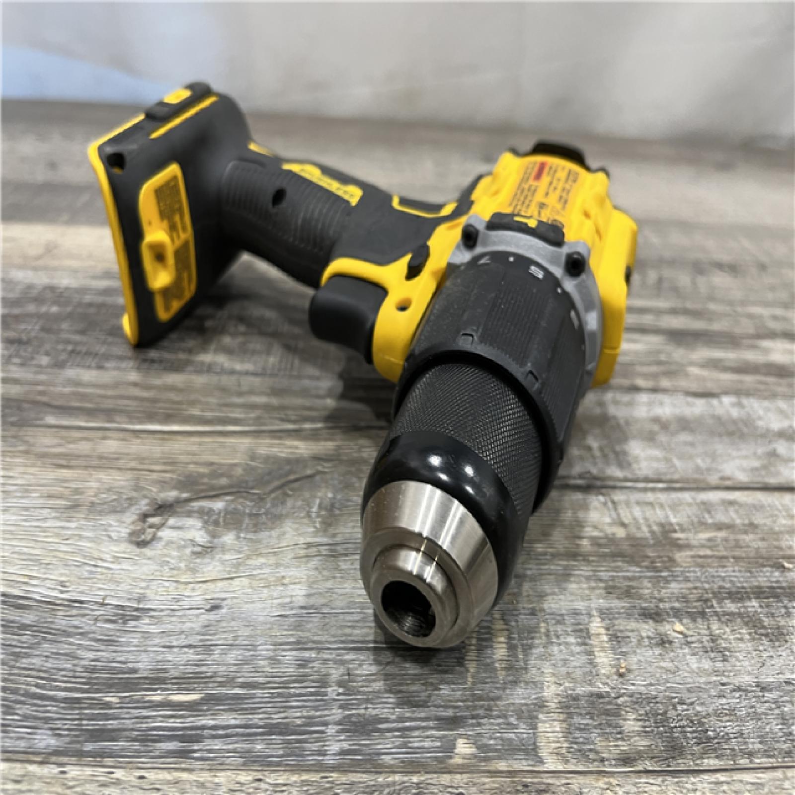 AS-IS DEWALT ATOMIC 20-Volt MAX Brushless Cordless 1/2 in. Hammer Drill (Tool-Only)