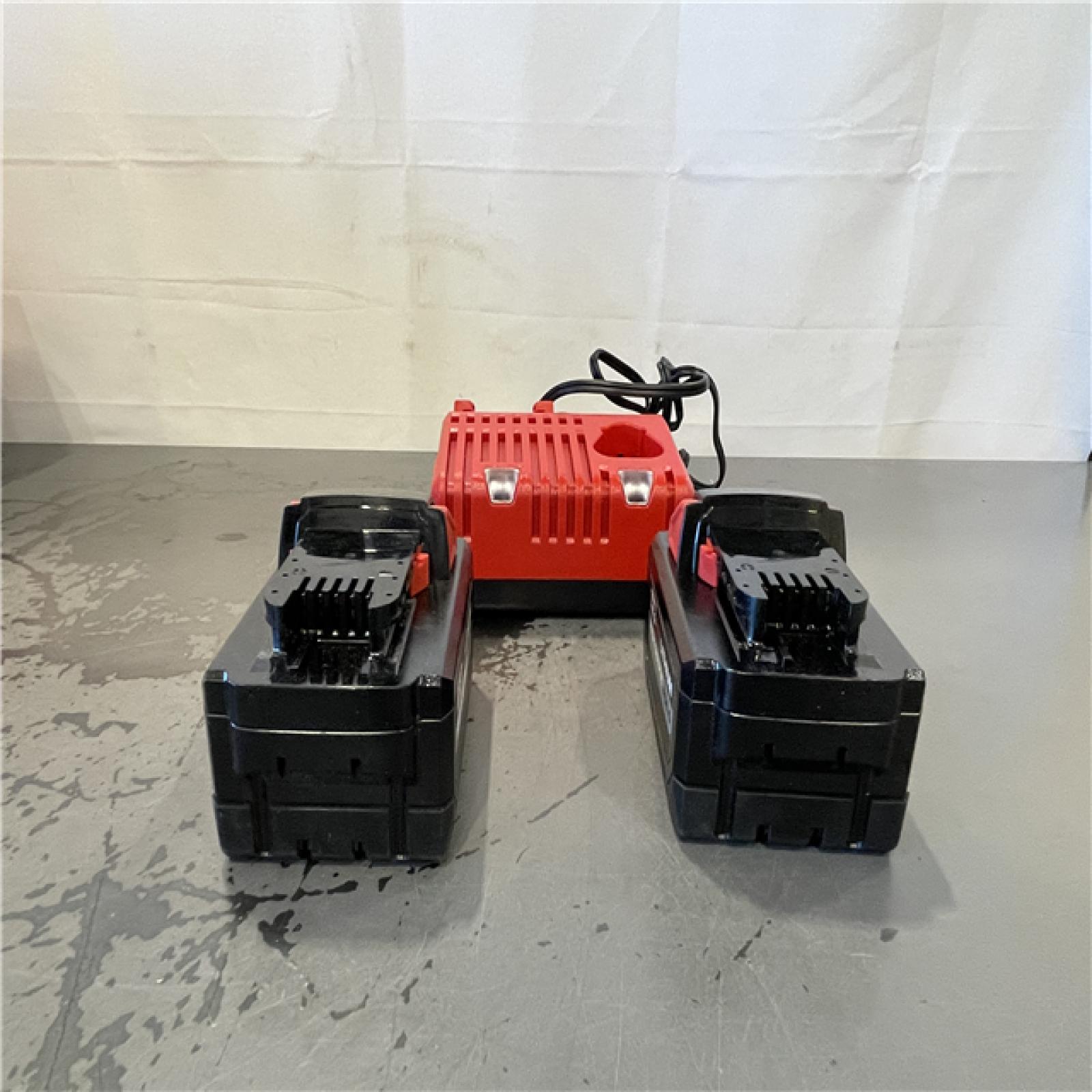 AS-IS- Milwaukee M18 Red Lithium High Output XC6.0 System Starter Kit