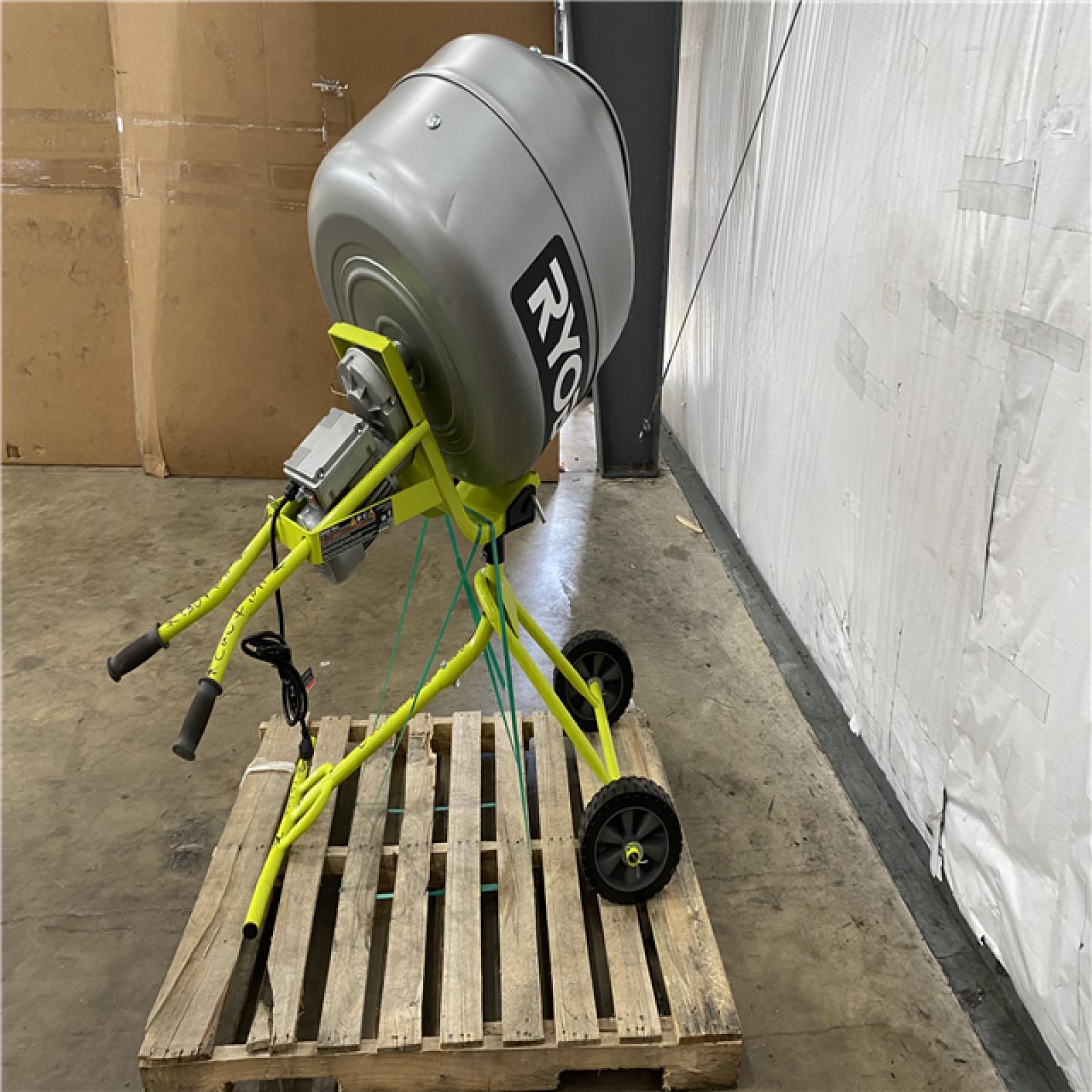Houston Location - AS-IS Ryobi 5 cu.ft. Concrete Mixer