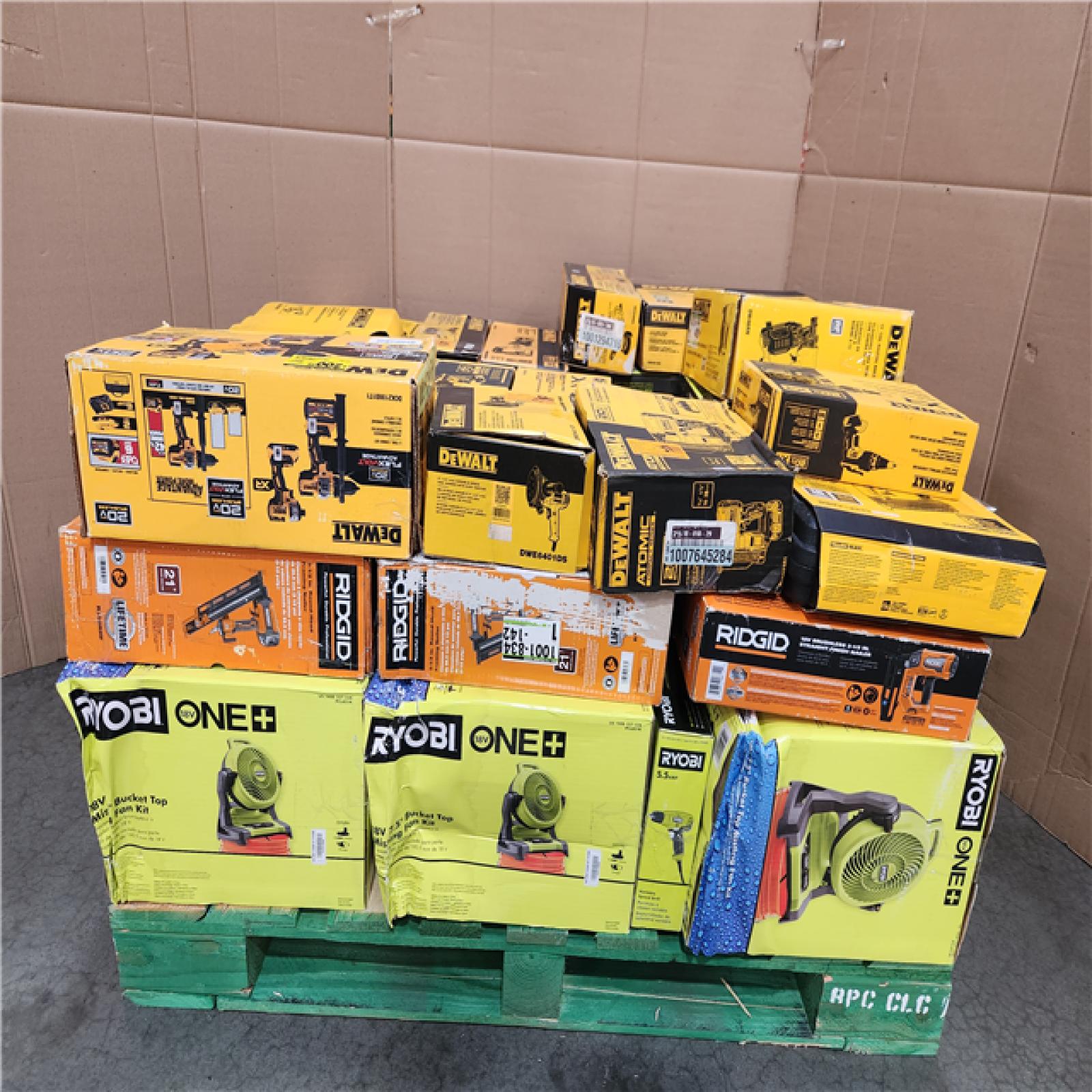 CALIFORNIA AS-IS TOOL PALLET