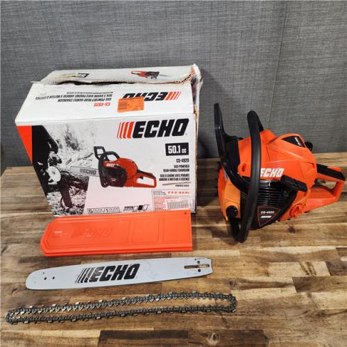 HOUSTON LOCATION - AS-IS ECHO 20 in. 50.1 Cc 2-Stroke Gas Rear Handle Chainsaw