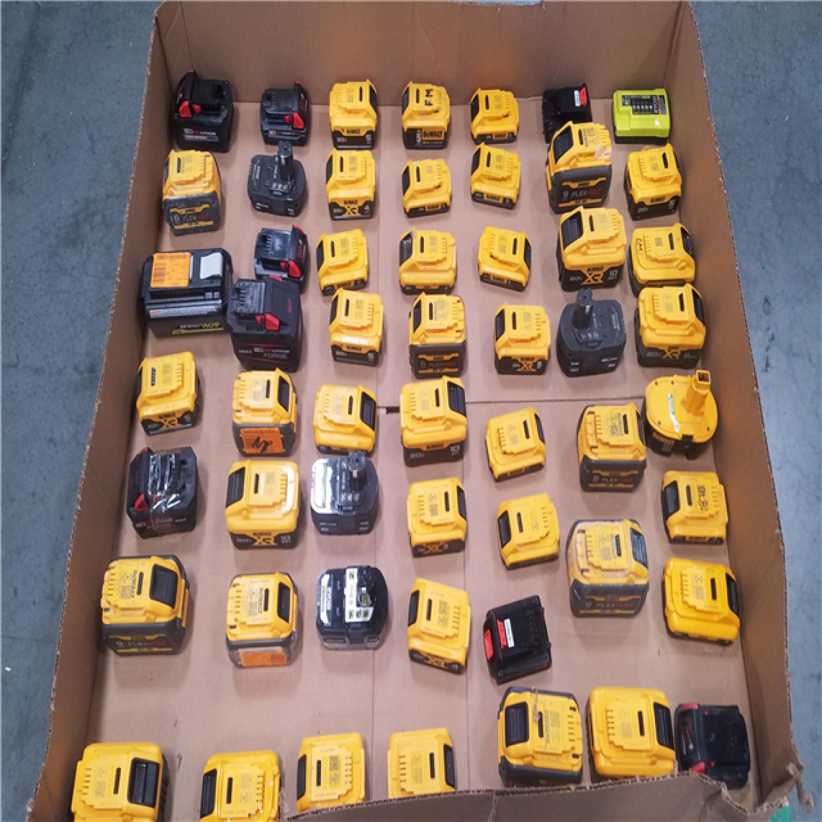 CALIFORNIA AS-IS BATTERY PALLET