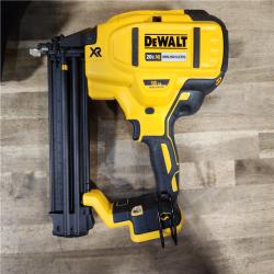 HOUSTON LOCATION - AS-IS DEWALT 20V MAX XR 18 Gauge Brad Nailer Kit