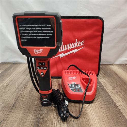 AS-IS- MILWAUKEE M12 12V Lithium-Ion Cordless M-SPECTOR 360-Degree 4 Ft. Inspection Camera Kit