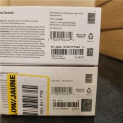 Phoenix AS-IS Google Nest Thermostat - Smart Programmable Wi-Fi Thermostat - (2-Pack)