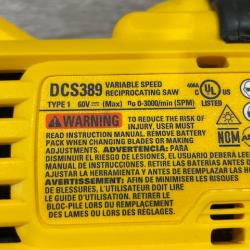 AS-IS DEWALT FLEXVOLT 60V MAX Cordless Brushless Reciprocating Saw (Tool Only)