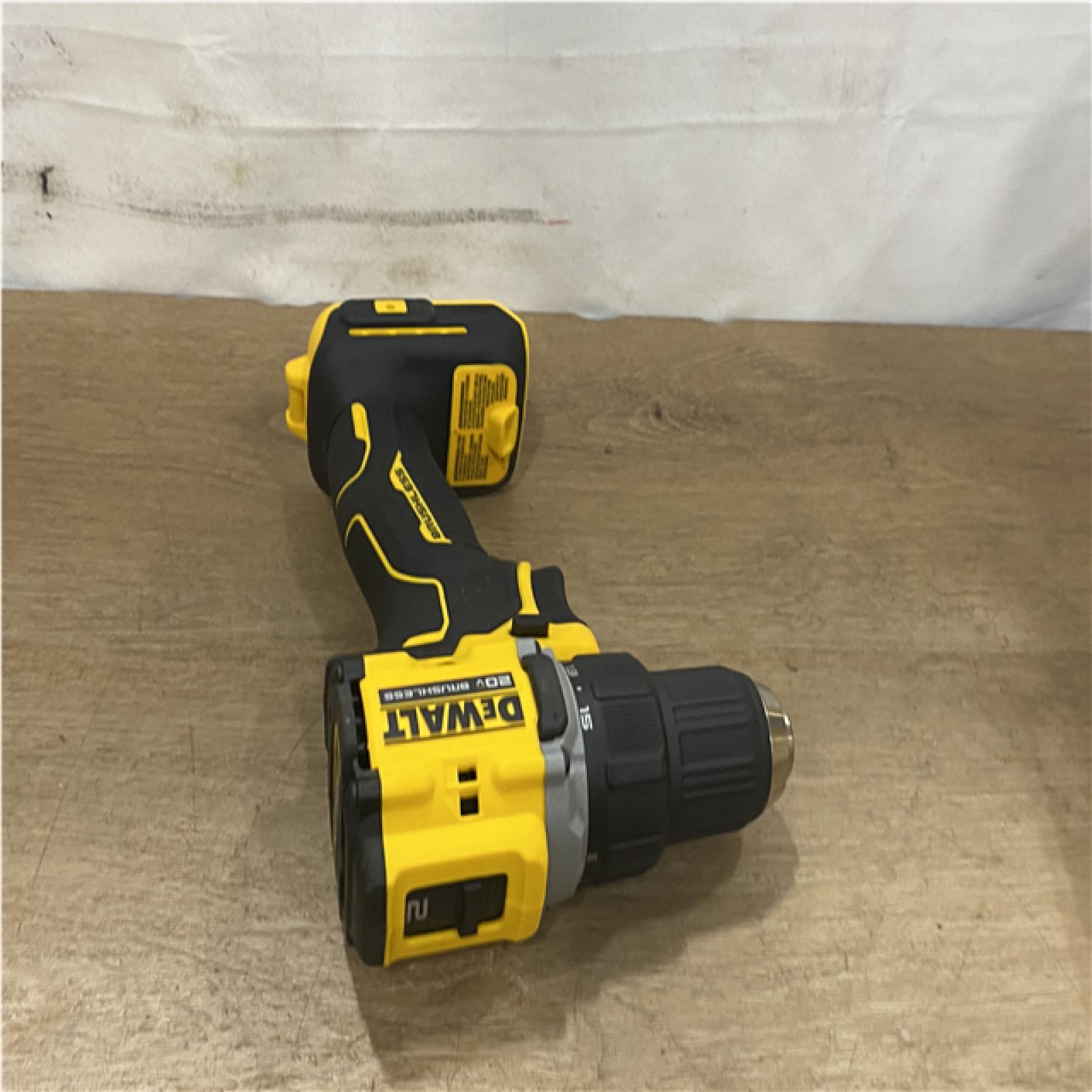 AS-IS DEWALT Atomic 20V Lithium-Ion Cordless Compact 1/2 in. Drill/Driver Kit