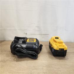 AS-IS- DEWALT 20V MAX Lithium-Ion 6.0 Ah Battery and Charger