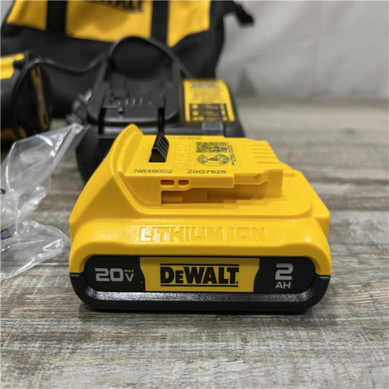 AS-IS DEWALT Atomic 20V Lithium-Ion Cordless Compact 1/2 in. Drill/Driver Kit