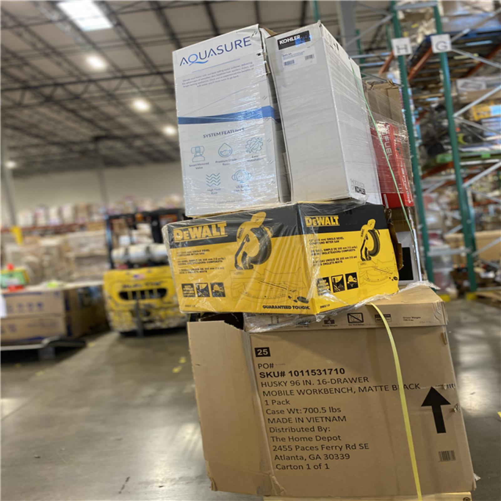 DALLAS LOCATION- AS-IS HOME IMPROVEMENT PALLET