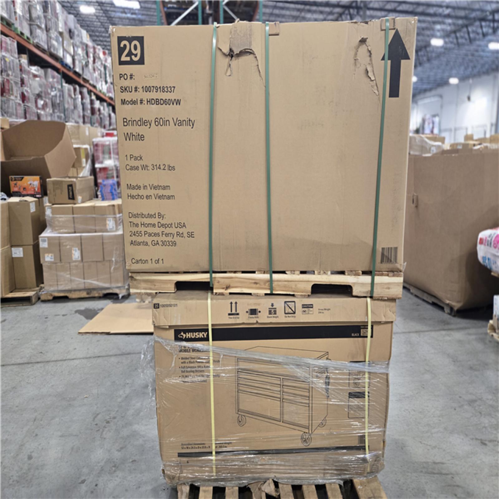 DALLAS LOCATION - AS-IS HOME IMPROVEMENT PALLET