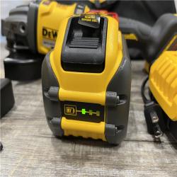 AS-IS DEWALT FLEXVOLT 60V MAX Cordless Brushless 4.5 in. - 6 in. Small Angle Grinder Kit