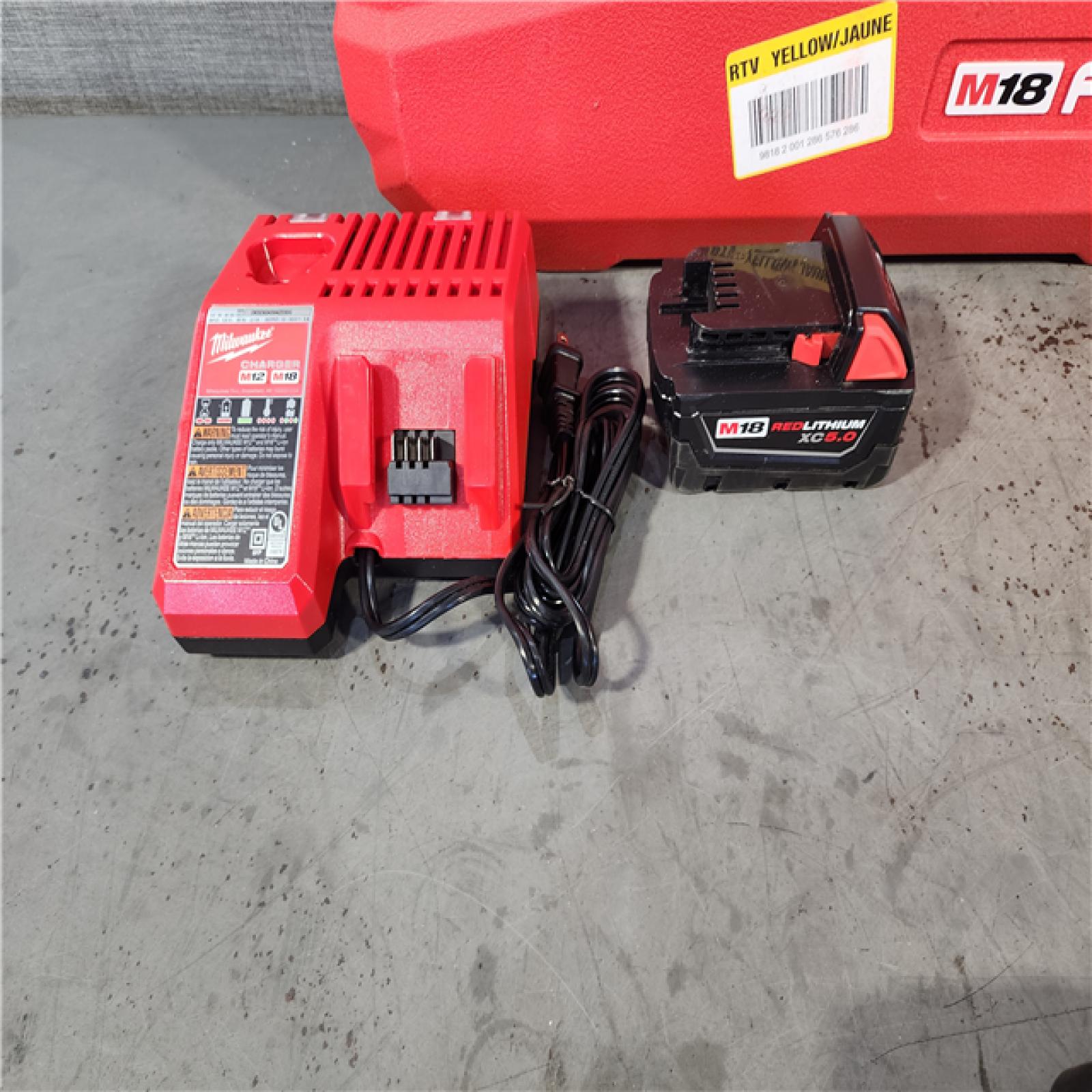 HOUSTON LOCATION - AS-IS Milwaukee M18 FUEL Brushless Cordless SAWZALL Reciprocating Saw Kit