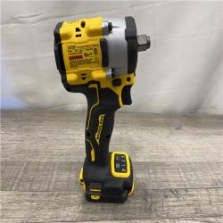 AS-IS DEWALT ATOMIC 20V MAX Cordless Brushless 1/2 in. Variable Speed Impact Wrench (Tool Only)
