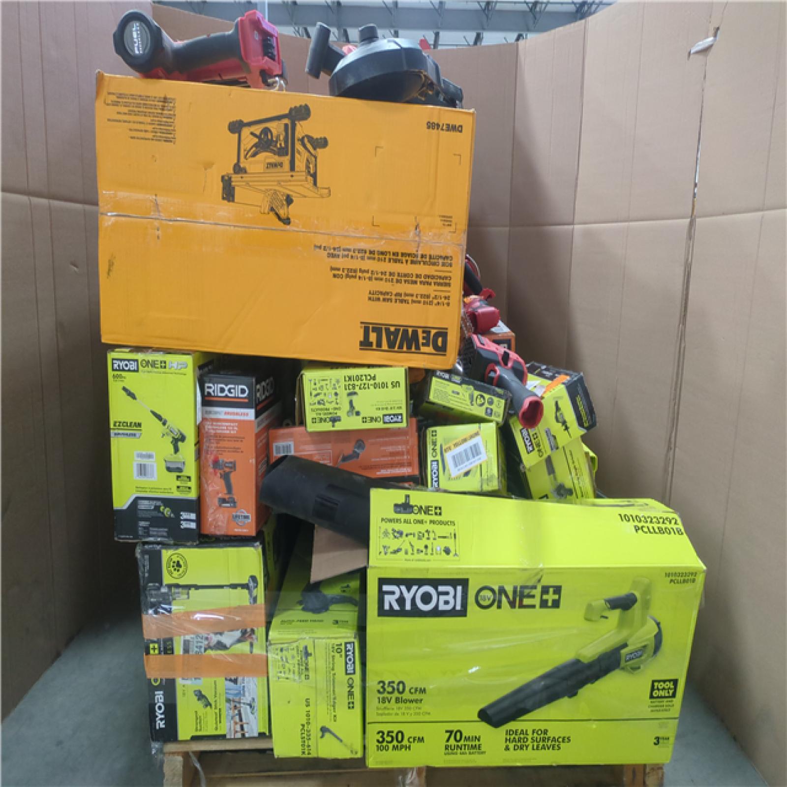 CALIFORNIA AS-IS TOOL PALLET