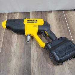 AS-IS  Dewalt 20V 550 PSI  1 GPM Cordless Power Cleaner W/ 4 Nozzles Tool-Only DCPW550B