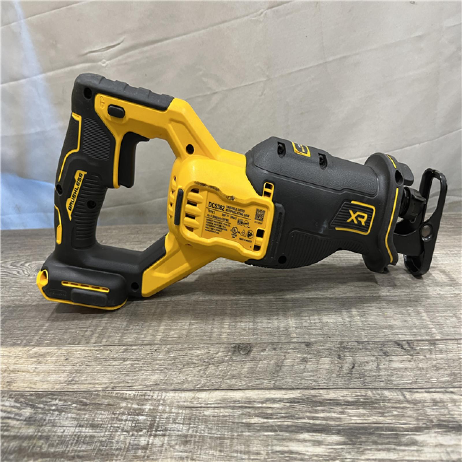 AS-IS DEWALT 20V MAX Cordless Brushless Reciprocating Saw (Tool Only)