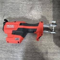 California AS-IS Ridgid RP115 Mini Press Tool Kit  Includes (1) Battery  Charger & Hard Case