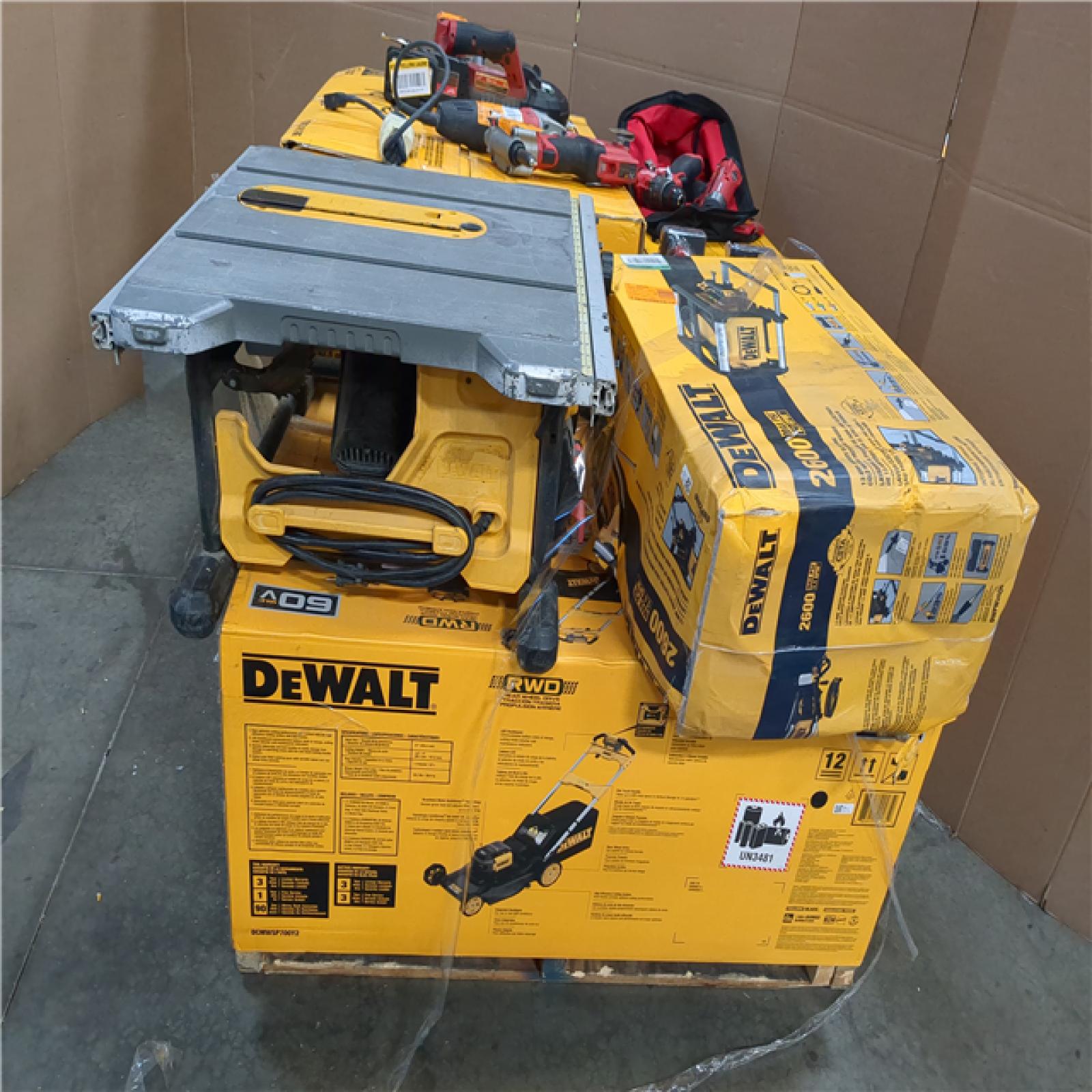 CALIFORNIA AS-IS TOOL PALLET