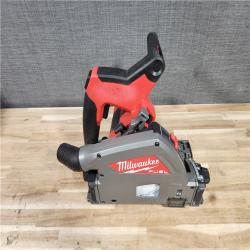 HOUSTON LOCATION - AS-IS Milwaukee  FUEL 18V Lithium-Ion Cordless Brushless 6-1/2 in. Plunge Cut Track Saw (Tool-Only)