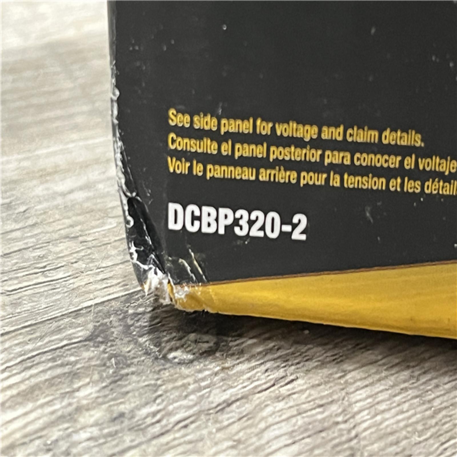 NEW - DEWALT 20V MAX XR POWERSTACK Lithium-Ion 3.5 Ah Battery (2 -Pack)
