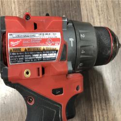 AS-IS Milwaukee  FUEL 12V Lithium-Ion Brushless Cordless 1/2 in. Hammer Drill (Tool-Only)
