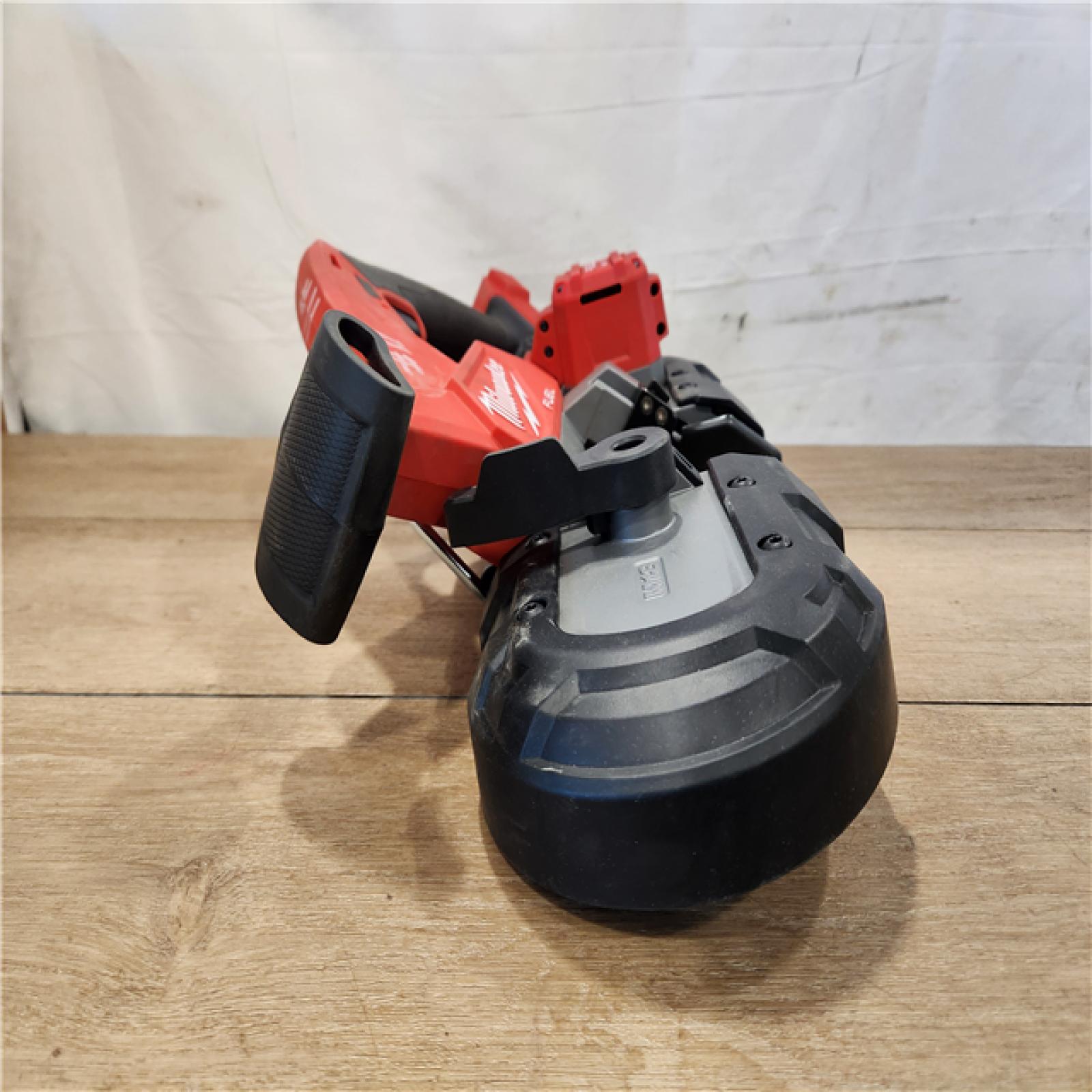 AS-IS- Milwaukee FUEL 18V Lithium-Ion Brushless Cordless Compact Bandsaw (Tool-Only)